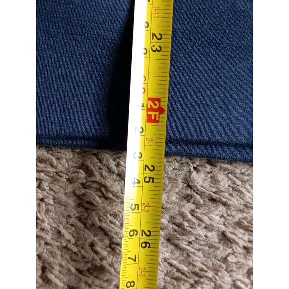 Champion Hoodie Men’s Medium Embroidered Reverse Weave Blue Long Sleeve - Picture 8 of 8